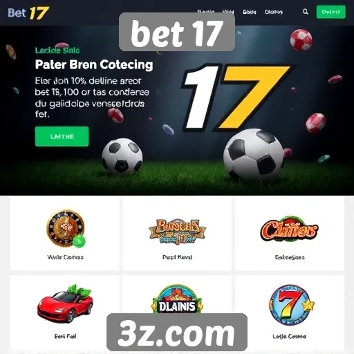 Análise das ofertas de jogos no site bet 17